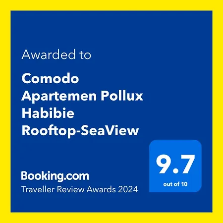 Comodo Apartemen Pollux Habibie Rooftop-Seaview Batam Exterior photo