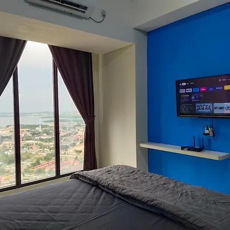 Comodo Apartemen Pollux Habibie Rooftop-Seaview Batam Exterior photo