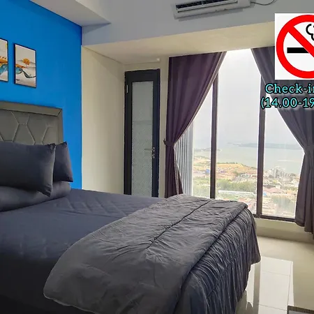 Comodo Apartemen Pollux Habibie Rooftop-Seaview Batam Exterior photo
