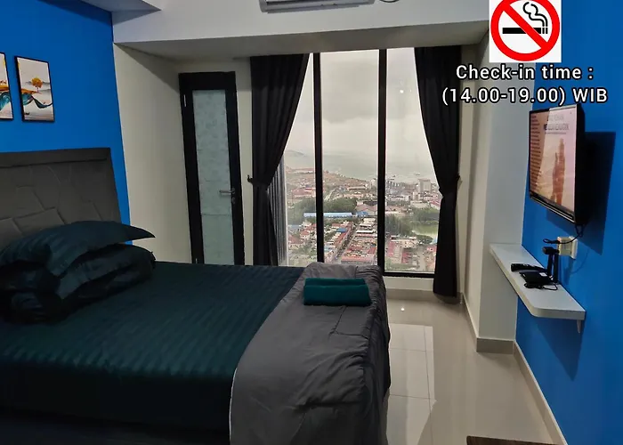 Comodo Apartemen Pollux Habibie Rooftop-Seaview